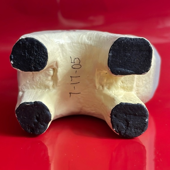 Tall Tail Kitty Cat Carved Wood Painted Folk Art Ring Holder Figurine‎ 5.2” - Picture 7 of 9